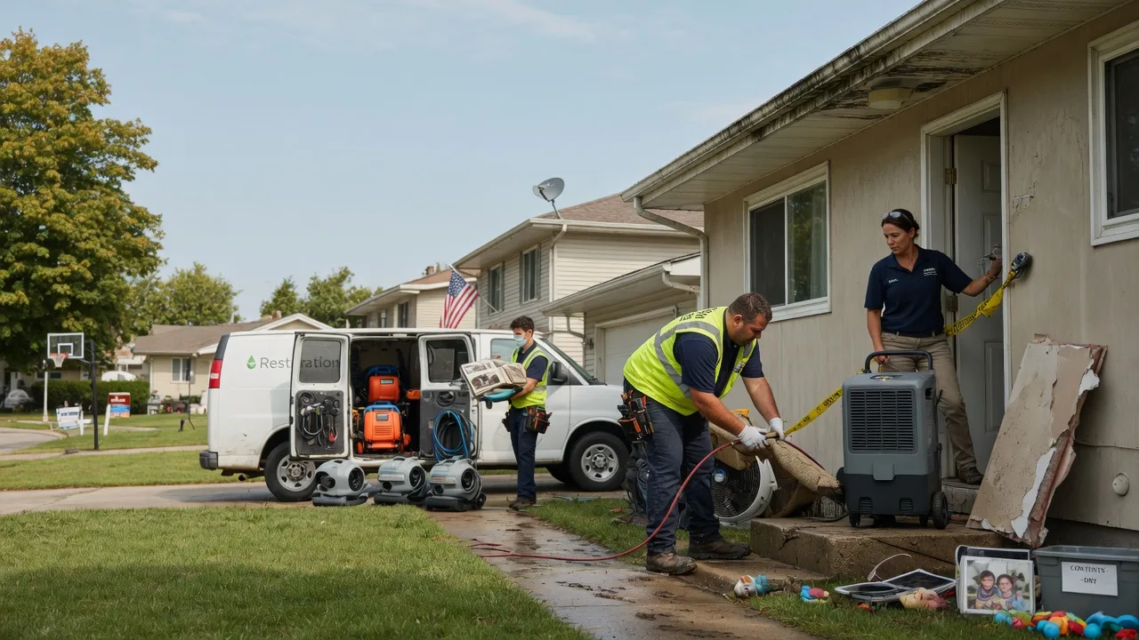 Water Damage Restoration in Hurley, SD near me